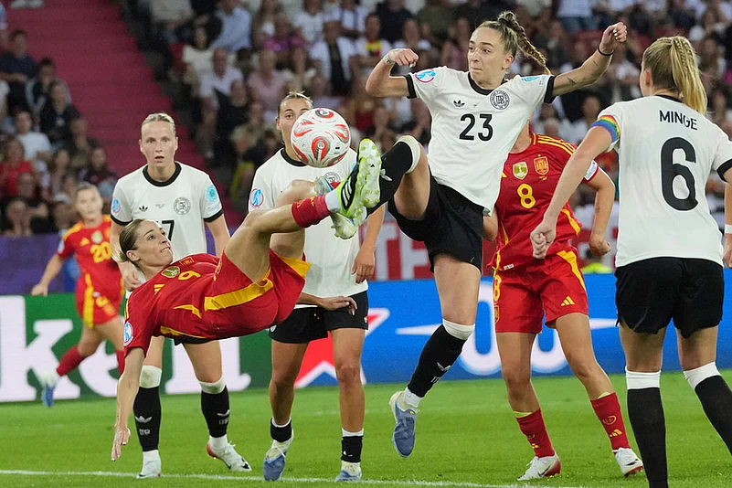 Euro 2025 Germany Spain Soccer