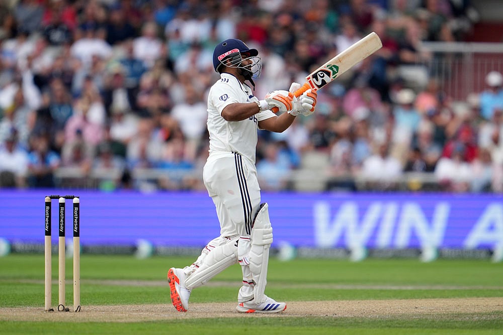 Rishabh Pant ENG vs IND 2025 4th Test-Day 2