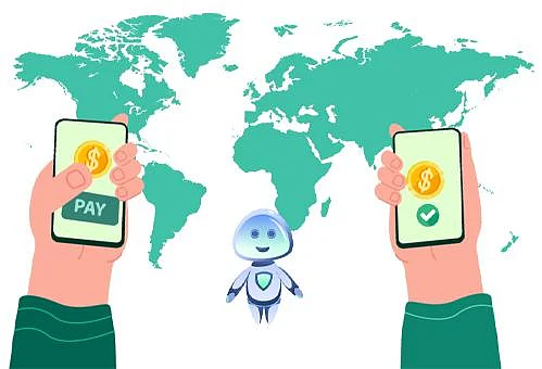 Global online payment transfer