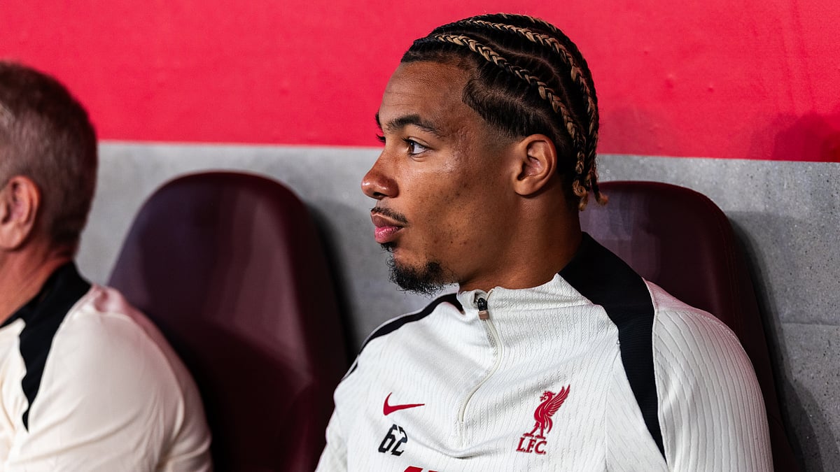 File : Hugo Ekitike linked up with his Liverpool team-mates on Thursday.