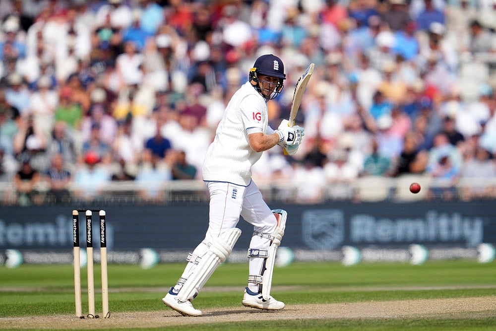 Indias tour of England: IND vs ENG 4th Test day 3 photos from Manchester_Englands Joe Root