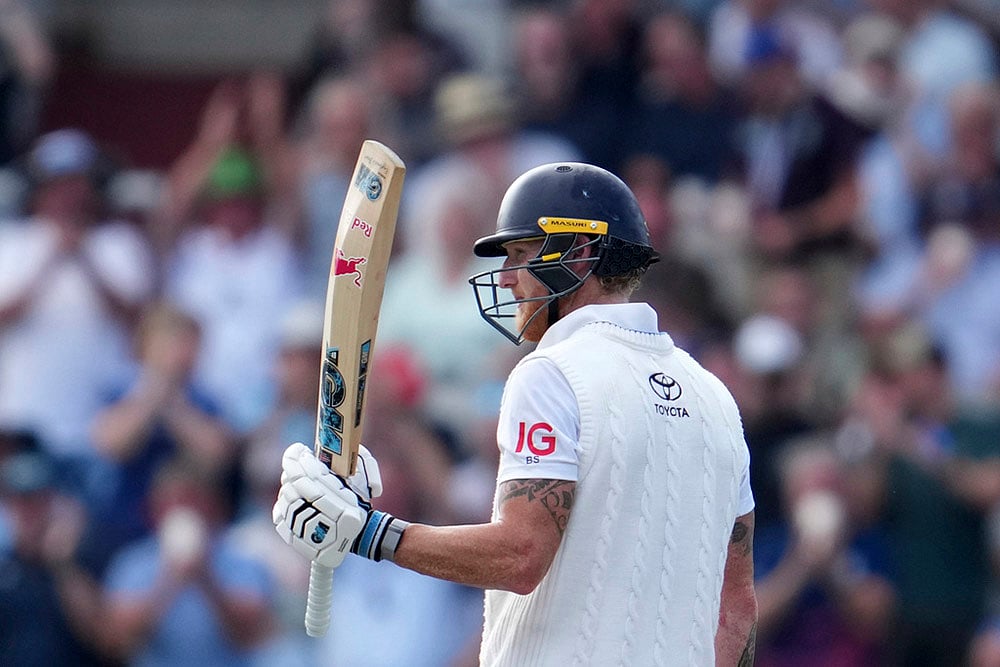 Indias tour of England: IND vs ENG 4th Test day 3 photos from Manchester_Ben Stokes 