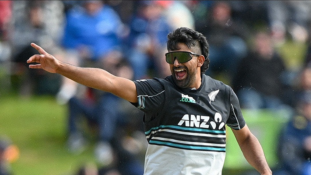 Photo: X | BLACKCAPS : New Zealand spinner Ish Sodhi.