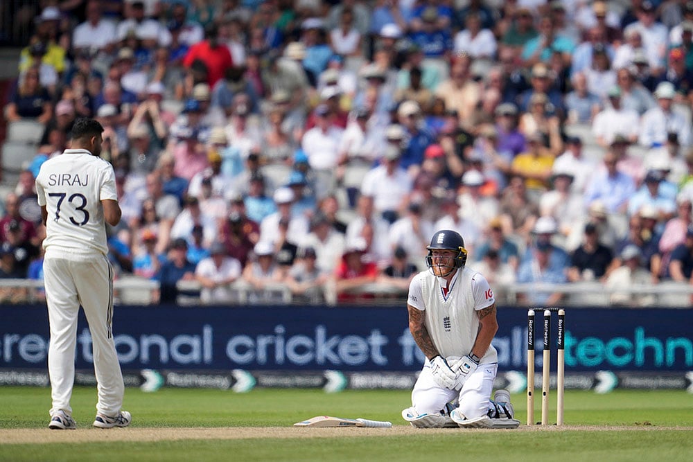Indias tour of England: IND vs ENG 4th Test day 3 photos from Manchester_captain Ben Stokes 