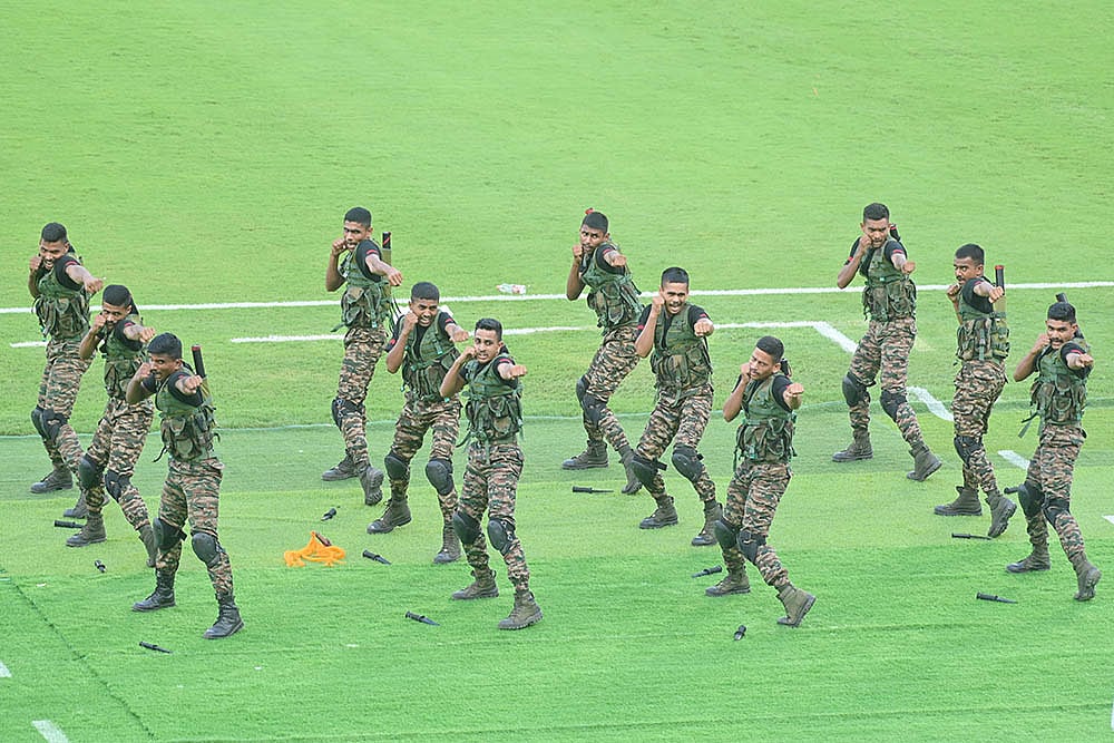 Durand Cup Football 2025 Opening Ceremony photos_Indian Armed Forces