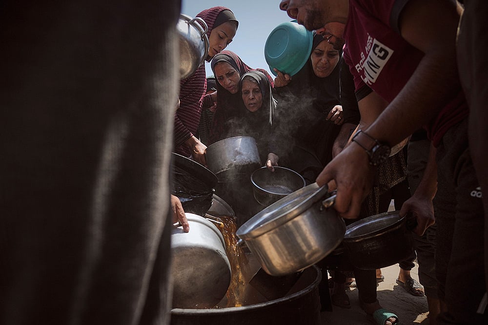 Mideast Wars Dying of Hunger