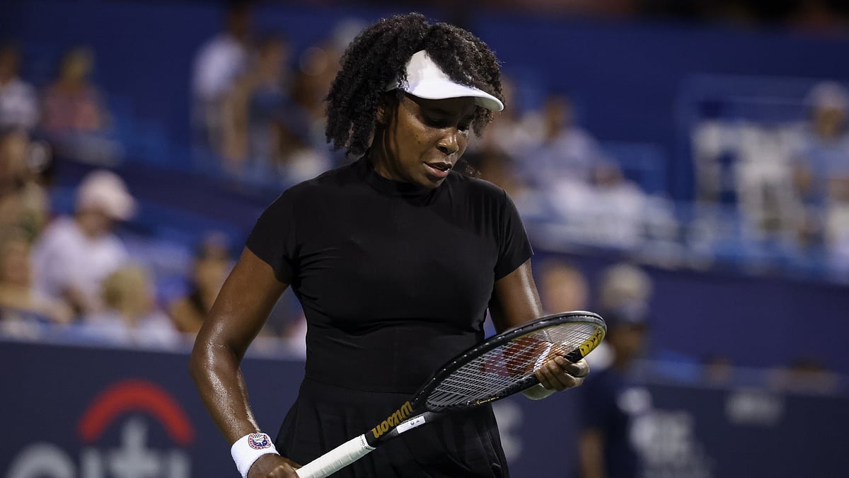 Venus Williams' Washington Open run came to an end.