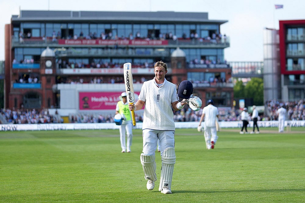 Indias tour of England: IND vs ENG 4th Test day 3 photos from Manchester_Joe Root 