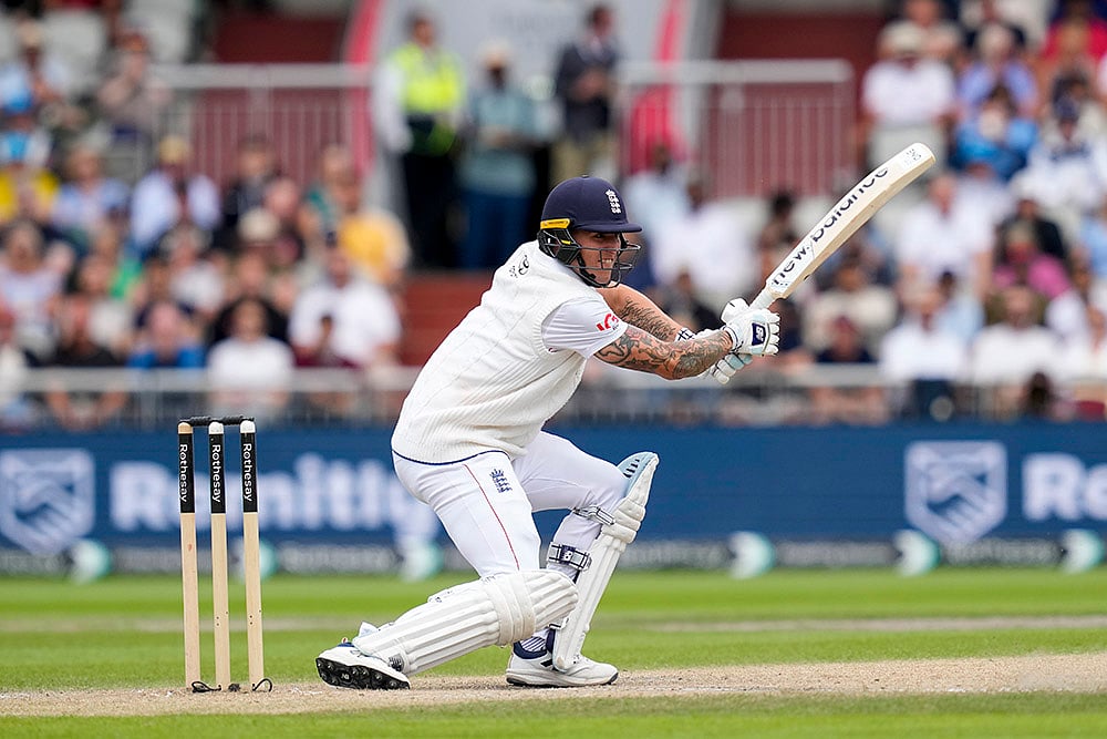 Indias tour of England: IND vs ENG 4th Test day 4 photos from Manchester_Brydon Carse