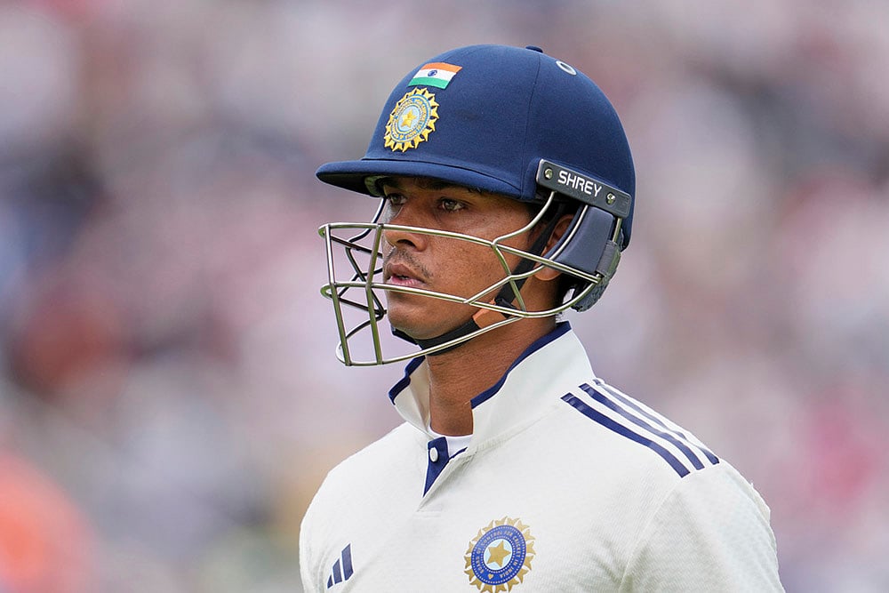 Indias tour of England: IND vs ENG 4th Test day 4 photos from Manchester_Yashasvi Jaiswal