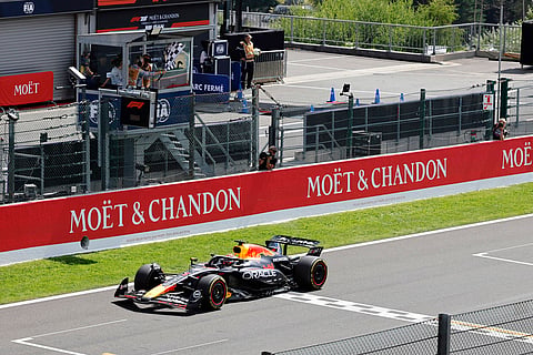 Belgium F1 GP Auto Racing: Sprint Race