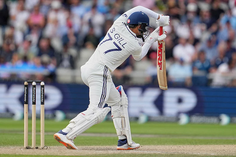 Indias tour of England: IND vs ENG 4th Test day 4 photos from Manchester_Shubman Gill