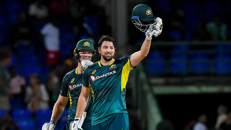 Tim David propelled Australia to a series-clinching win - null