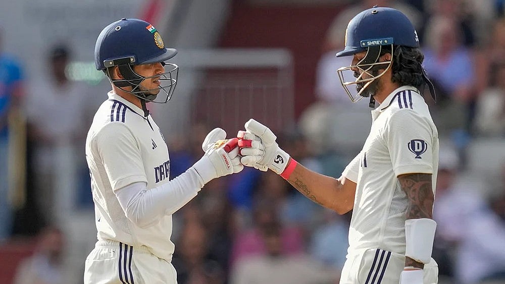 Indias tour of England: IND vs ENG 4th Test day 4 photos from Manchester_Shubman Gill and KL Rahul
