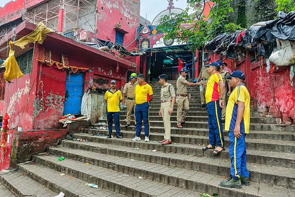 Stampede at Haridwar's Mansa Devi temple - Photo: PTI