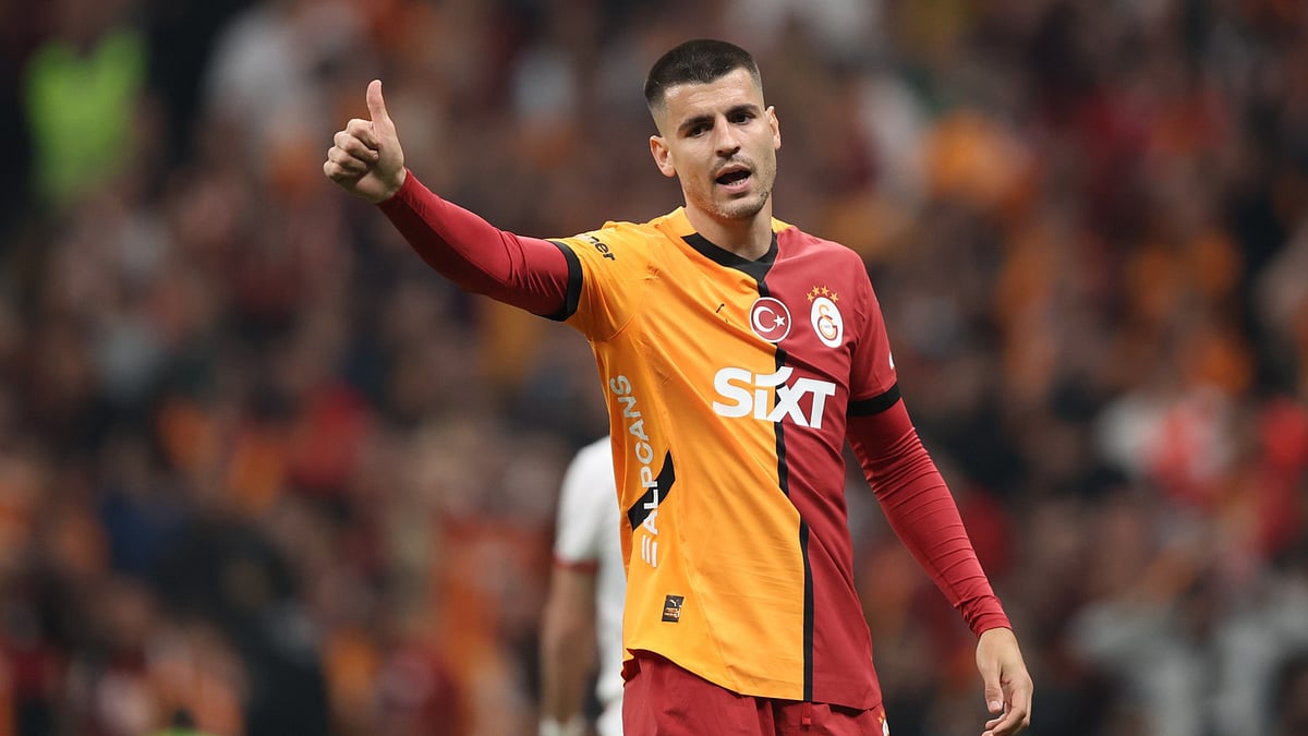 Galatasaray's Alvaro Morata