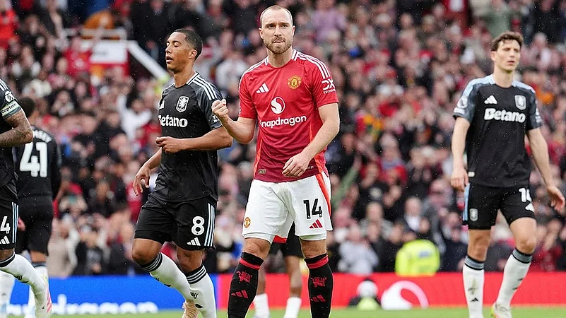 EPL: Aston Villa vs Manchester United Christian Eriksen AP Photo