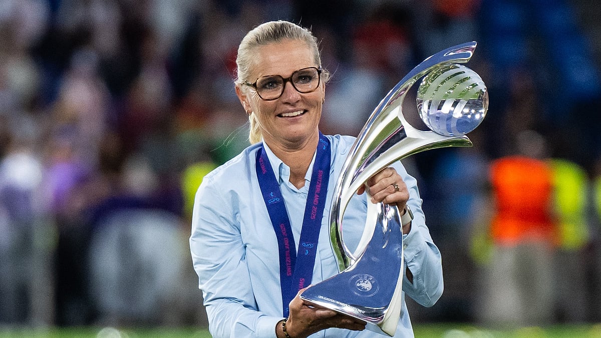 England manager, Sarina Wiegman - null
