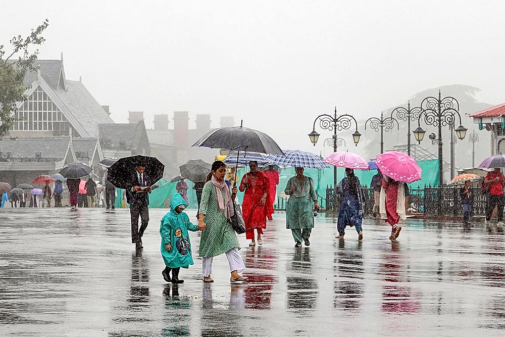 Weather: Rain in Shimla