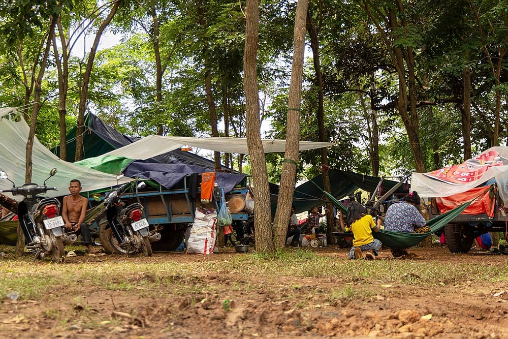 Thailand-Cambodia border conflict_Displaced Cambodians in Siem Reap Province