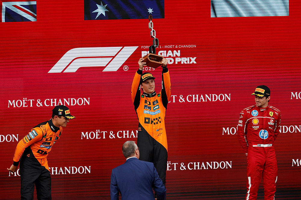 | Photo: AP/Geert Vanden Wijngaert : Belgian F1 Grand Prix 2025