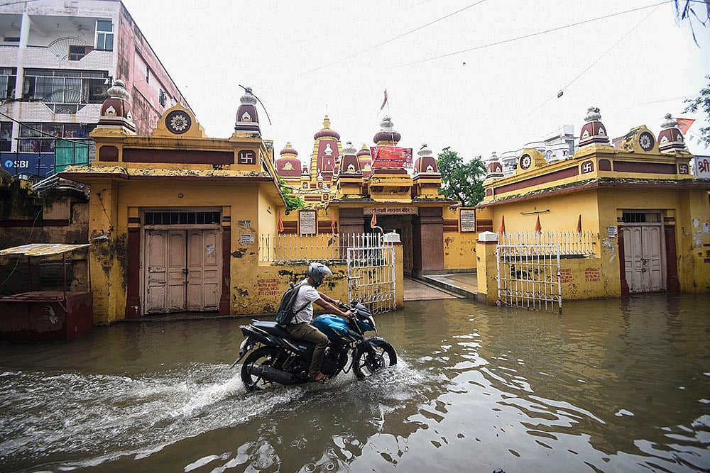 Weather: Rain in Patna