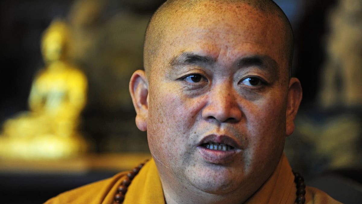chinese leader monk shi yongxin
