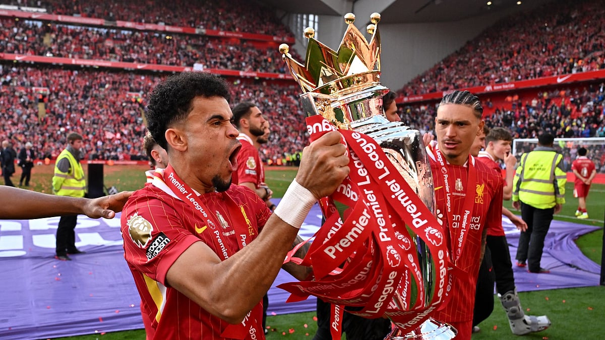 Luis Diaz helped Liverpool win the league last season