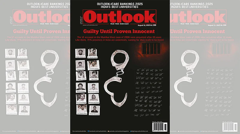Outlook Magazine’s next issue Guilty Until Proven Innocent