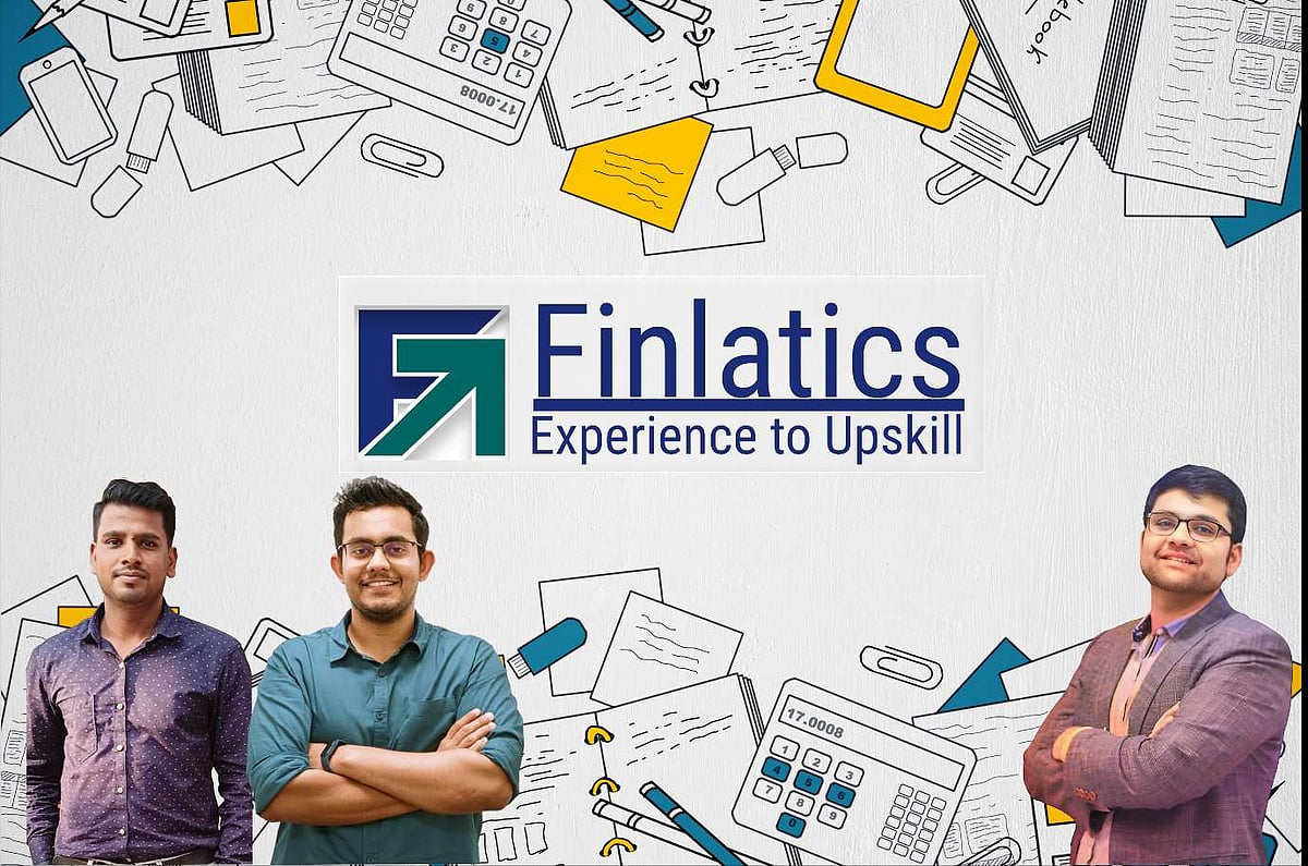 Arvind Mourya, Sushant Vasishta and Nisant Mohta of Finlatics