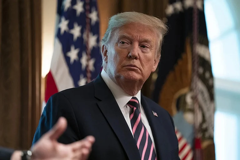 US President Donald Trump - AP