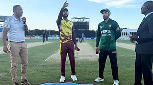 X/windiescricket : WI skipper Shai Hope won the toss and elected to field first.
