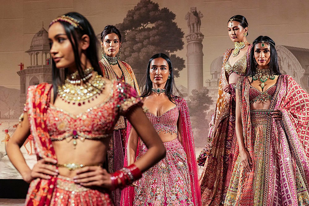 FDCI India Couture Week 2025 in New Delhi fahion week Photos: Tarun Tahiliani collection