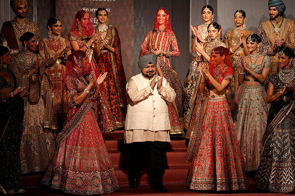 FDCI India Couture Week 2025 in New Delhi fahion week Photos: designer JJ Valaya