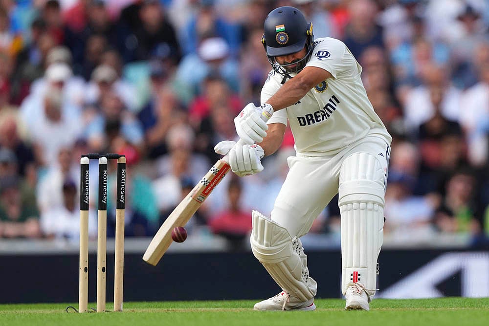 Indias tour of England - India Vs England Cricket 5th Test Day 1 at The Kia Oval: Karun Nair