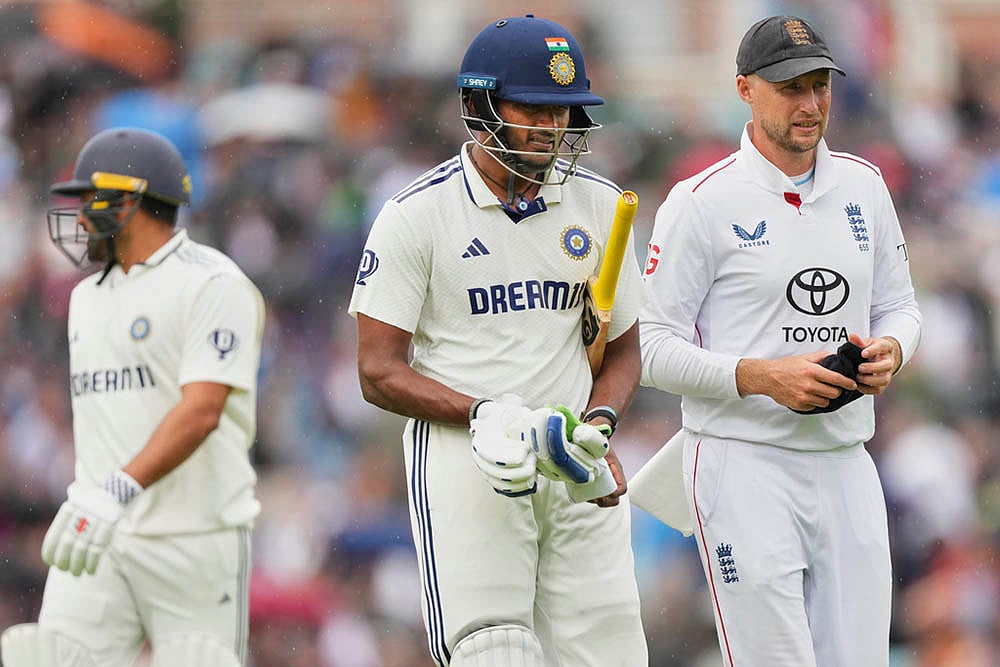 Indias tour of England - India Vs England Cricket 5th Test Day 1 at The Kia Oval: Sai Sudharsan