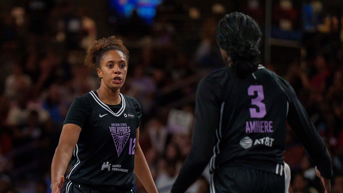 Golden State Valkyries' Iliana Rupert.