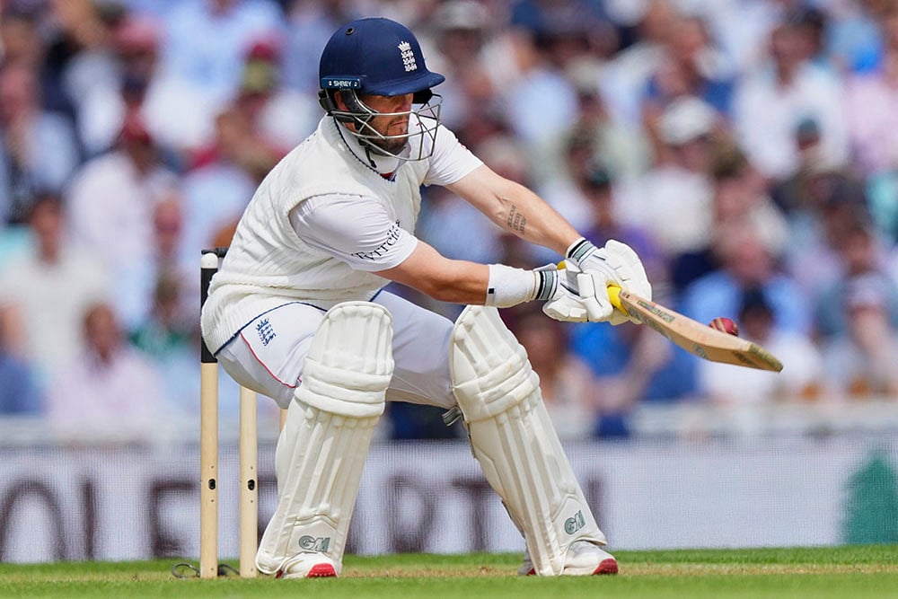 Indias tour of England - India Vs England Cricket 5th Test Day 2 at The Kia Oval: Ben Duckett