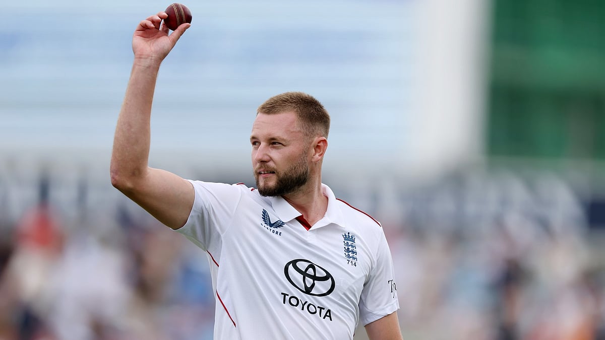 India vs England 5th Test Day 2: Gus Atkinson took five wickets in India's first innings.