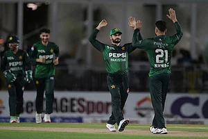 | Photo: AP/Lynne Sladky : Afghanistan Vs Pakistan: Mohammad Nawaz Scripts History; Becomes Third Pakistani Bowler To Claim Hat-trick