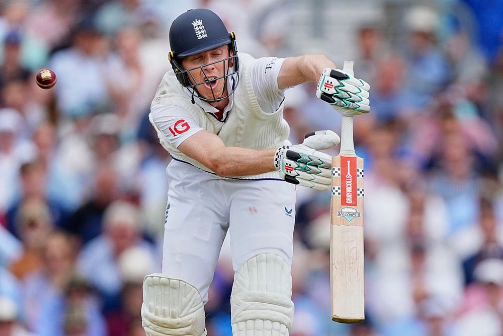 Indias tour of England - India Vs England Cricket 5th Test Day 2 at The Kia Oval: Zak Crawley 
