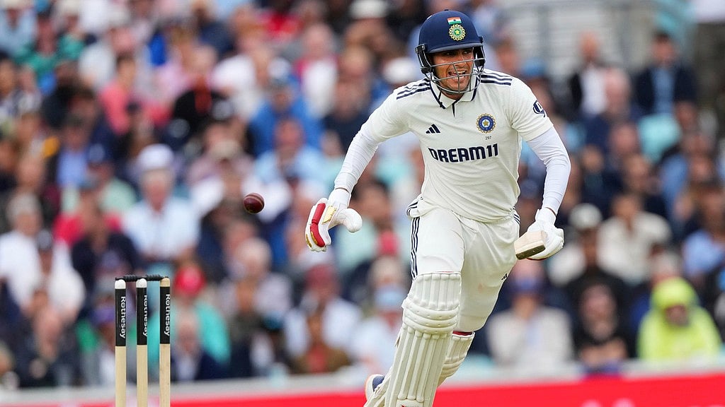India vs England 5th Test The Oval Shubman Gill 