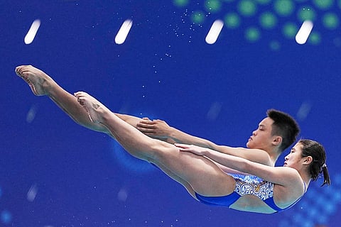 World Aquatics Championships 2025: Mixed 10m synchronised 