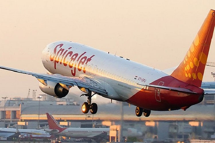 PTI : SpiceJet Flight (Representational Image)