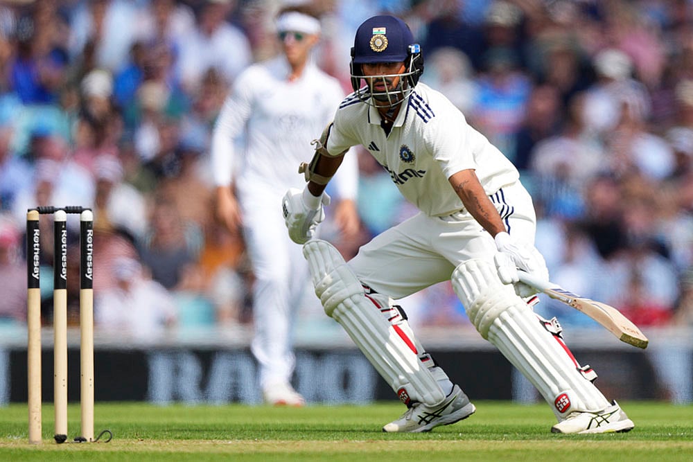 Indias tour of England - India Vs England 5th Test Day 2 at The Kia Oval: Washington Sundar 