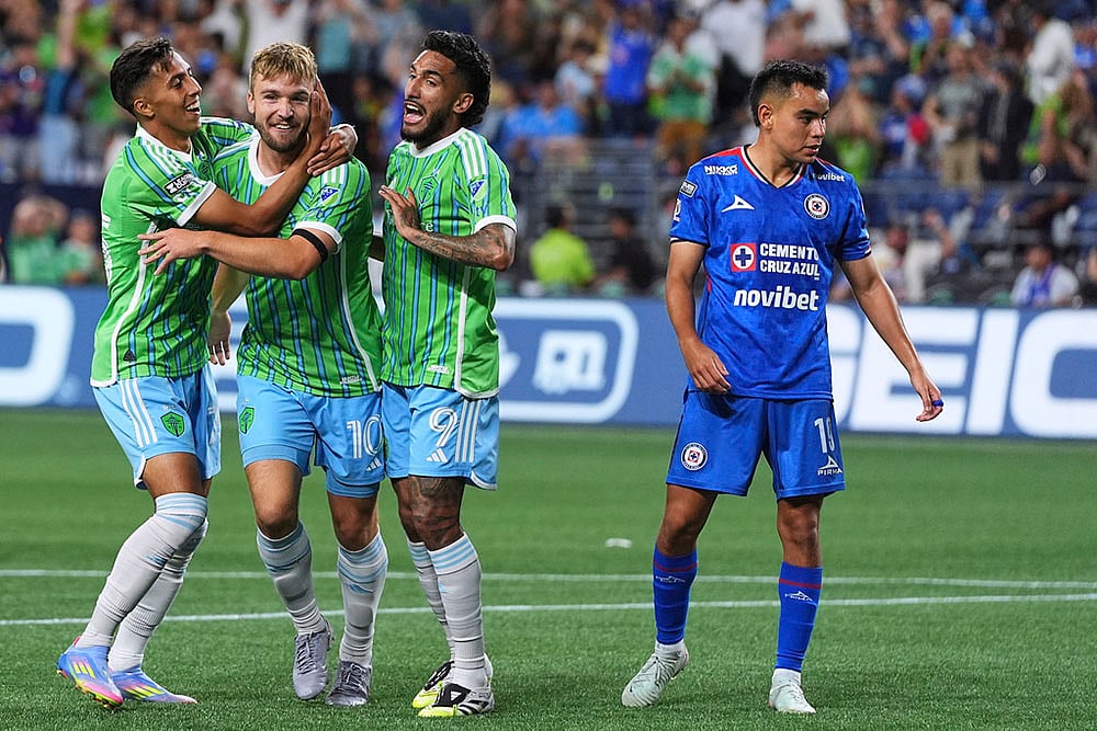 Leagues Cup 2025 soccer match Cruz Arul Vs Seattle Sounders_Pedro De La Vega 