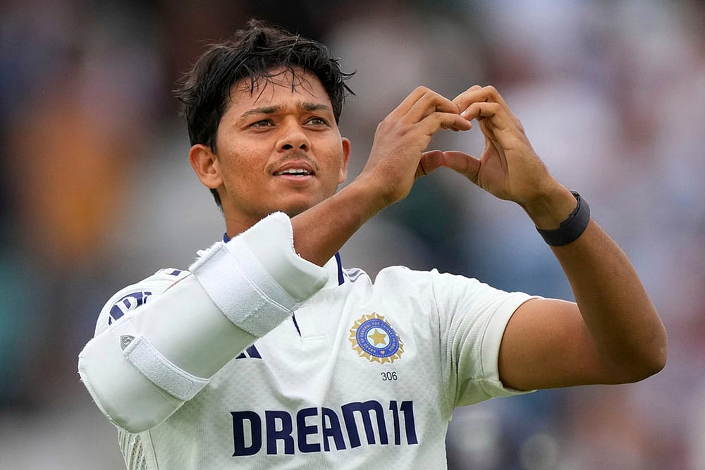 Indias tour of England - India Vs England Cricket 5th Test Day 3 at The Kia Oval: Yashasvi Jaiswal 