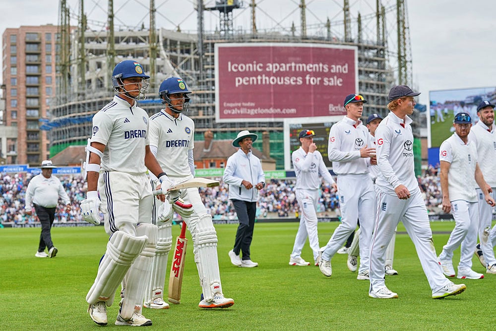 Indias tour of England - India Vs England Cricket 5th Test Day 3 at The Kia Oval  