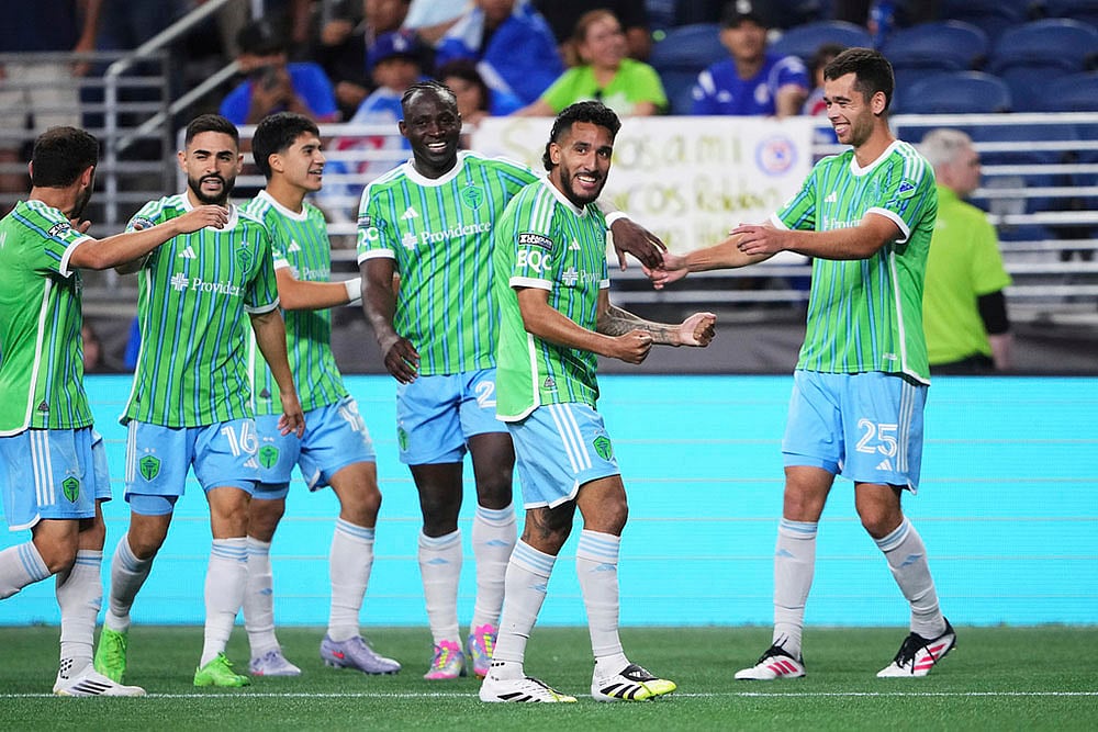 Leagues Cup 2025 soccer match Cruz Arul Vs Seattle Sounders_Jesús Ferreira
