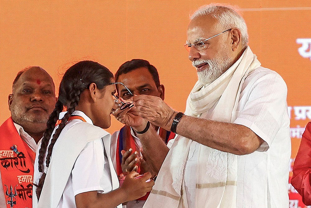 PM Modi in Varanasi